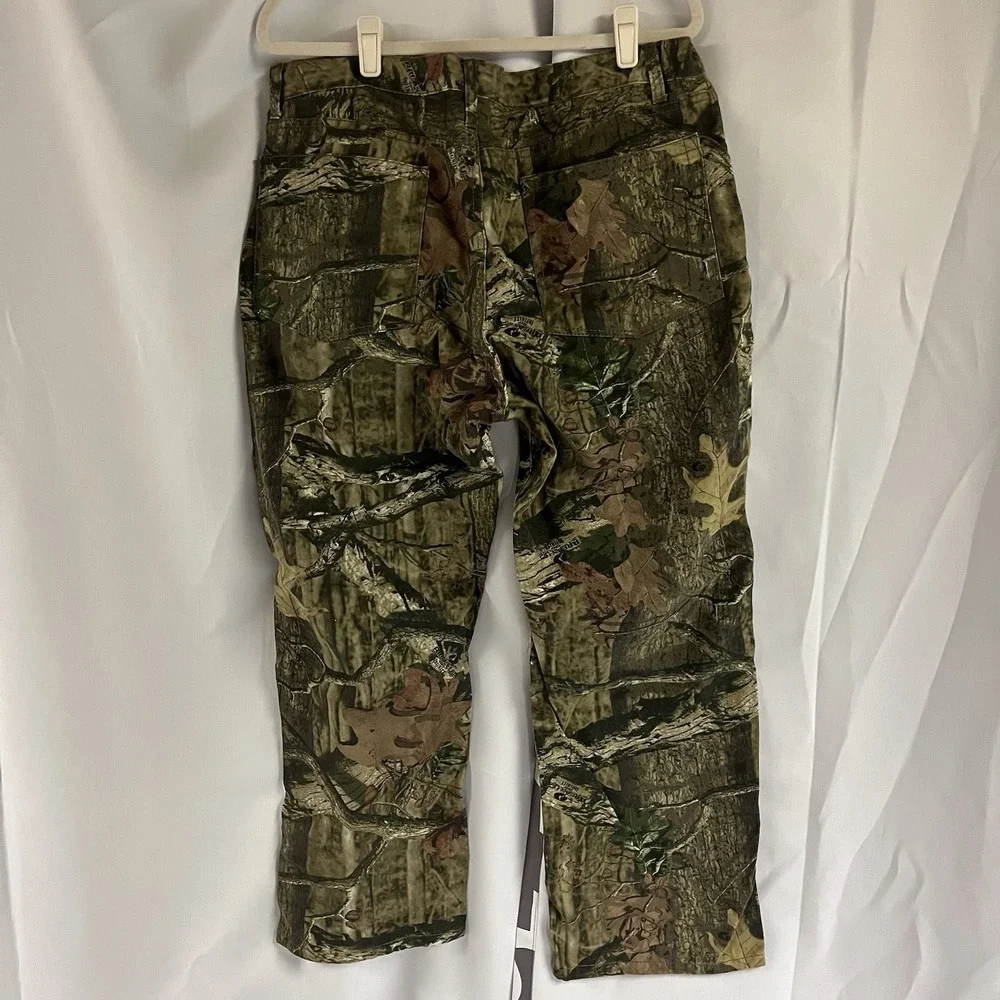 Mossy Oak Camo Cotton Jeans 38/30 Pants Hunting Fishing Outdoors Cool Man‎ Stuff